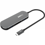 Emtec 6in1 USB-C stotis / replikatorius (ECHUBT650C)