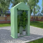 &Scaron;iltnamis su plieniniu rėmu, 1x0,5x1,9m, 0,5m&sup2;
