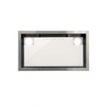 Gartraukis CATA | Hood | GC DUAL A 75 XGWH | Canopy | Energy efficiency class A | Plotis 79.2 cm | 820 m&sup3;/h | Touch control | LED | Baltas glass