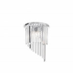 Sieninis &scaron;viestuvas Ideal Lux Wall lamp with 3 lights CARLTON, E14, chrome