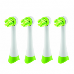 ETA | Dantų &scaron;epetėlis replacement | Heads | For kids | &Scaron;epetėlių skaičius galvutės įeina 4 | Number of teeth brushing modes Does not apply | Baltas/Žalias