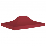 Proginės palapinės stogas, tamsiai raudonas, 4x3m, 270 g/m&sup2;