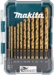 Grąžtas Makita HSS-TiN metalo grąžų rinkinys i&scaron; 13 vnt. D-72855
