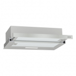 Gartraukis Gorenje | Gaubtas | TH60E3X | Teleskopinis | C energijos vartojimo efektyvumo klasė | Plotis 60 cm | 350 m&sup3;/h | Mechaninis valdymas | LED | Inox