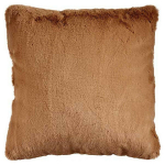 Gift Decor Pagalvėlė Su plaukais Ruda Sintetinė oda (40 x 2 x 40 cm)