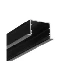 LED juostos profilis VARIO30-07 ACDE-9/U9, juodas, 2m