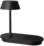 7,2W LED stalo &scaron;viestuvas KING, juodas, 2900K, dimeriuojamas