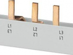 Siemens 5ST3740 3P 10 mm2 sujungimo bėgelis, kai&scaron;tis, 57 moduliai (19x3P), pjovimui (be galinių dangtelių komplekte) 5ST3740