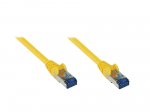 GoodConnections Good Connections Patchkabel Cat. 6a S/FTP, PiMF halogenfrei 500MHz gelb 7,5m