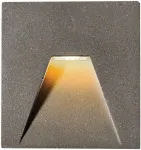 4W LED įleidžiamas sieninis lauko &scaron;viestuvas SPACE, pilkas, 3000K, IP65, 4289800