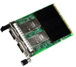Intel E810CQDA2OCPV3, Vidinis, Laidinis, PCI Express, &Scaron;viesolaidis, 100000 Mbit/s, Juoda, Žalia, Pilka
