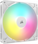 Corsair RS ARGB PWM fans - 2 pack, 140 mm, baltas