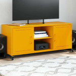 TV staliukas Televizoriaus spintelė, garstyčių, 100,5x39x43,5cm, plienas