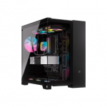 Corsair Dual Chamber PC Case | 6500X | Juodas/Obsidian Aluminum | Mid-Tower | ATX