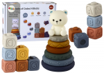 Rū&scaron;iuoklė Lean toys Pyramid Teddy Bear
