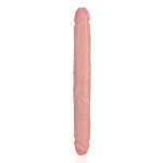 Realrock By Shots RealRock Slim Double Ended Model 12" / 30.5 cm - Flesh Tone, Flexible Design