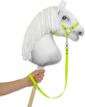 Super Hobby Horse Hobbyhorse pavadėlis i&scaron; juostinio diržo &ndash; neoninis žalias