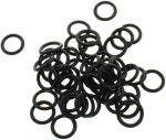 XSPC G1/4-inch Thread Sealing Rings - 50 Pieces, Juodas
