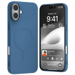 Mercury MagSafe Semi-Silikoninis Apple iPhone 16 Plus 6,7" dėklas telefonui mėlynos spalvos