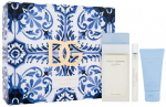 Dolce&Gabbana Light Mėlyna EDT rinkinys moterims (EDT 100 ml + Body Kreminis 50 ml + EDT 10 ml)