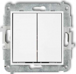 Karlik Elektrotechnik Karlik Karlik Mini žvakidės jungtis 25MWP-2, matinė balta