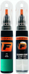 Firanto AUDI 9028 - TROPICGRUEN Dažų korektorius įbrėžimų taisymui + Lakas 15 ml