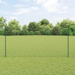 Tvorelės stulpas 44 pcs Žalia 200 cm Plienas