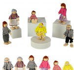 Miniatiūrinių lėlių rinkinys, 6 vnt