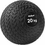 Mažas medicininis kamuolys reabilitaciniams pratimams Slam Ball 23 cm 20 kg, REBEL ACTIVE