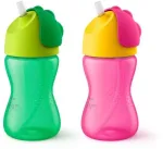 Philips AVENT &scaron;iaudelių puodeliai SCF798/00, transformuojamas buteliukas / puodelis, 1 mėnuo(-iai), daugiaspalvis, atlenkiamas dangtelis, Indonezija, 300 ml