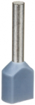 Ergom E08KH-02020100601 Izoliuota kabelio galo mova HI 2X0.75/10 DIN E08KH-02020100601 /500vnt./