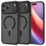 Spigen Ultra Hybrid MagSafe dėklas skirtas Apple iPhone 17 Pro – juodos spalvos
