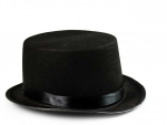 Rappa the juodas top hat for adult