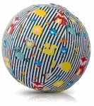 Blue Akcija! Bubabloon lateksa balons ar auduma pārvalku Animal Stripes Mėlyna (5060456040383)