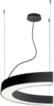 37W LED pakabinamas &scaron;viestuvas SEMI, juodas, 3000K, DALI, 1000mm, 3918-0010-3-B-D3