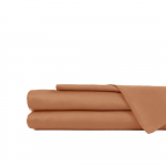 Riposo PREMIUM Satino paklodė be gumos Mocha Mousse 150x220 cm