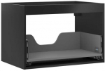 Praustuvo spintelės korpusas Mexen Box-A, 70 cm, 1 stalčius, Juodas matt