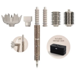 Plaukų džiovintuvas-formavimo prietaisas Shark Hairstyler FlexStyle 5-in-1, spindinčio aukso spalvos