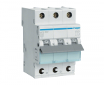Hager Polo MCS310 MCB grandinės pertraukiklis 6000A 3P C 10A QuickConnect MCS310