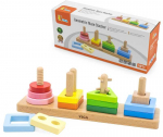 Viga Medinė Geometrinė &Scaron;alims Sorter Labirintas