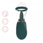 Pumped By Shots &bdquo;Boost&ldquo; &ndash; įkraunamas vulvos ir krūties pompa &ndash; &bdquo;Forest Žalias&ldquo;