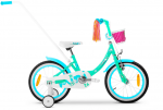 Children's bicycle TABOU Mini 14", mint/mėlynas