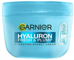 Garnier Hydrating cream Hyaluron Fresh & Plump Sorbet Kreminis 80 ml 80mlml drėkinamasis veido kremas Moterims
