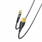USB kabelis Yesido yesido Kabelis CA104 18W USB-C 1.2m PVC 2A, juodas / juodas