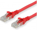 ROLINE Patchkabel Cat.6A S/FTP (PiMF), Component Level, LSOH, raudona, 7,5 m