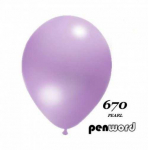 Balionai 12" Metalic Penword 100vnt &scaron;v.violetiniai