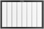 xTool Screen Printing Frame Size: 11.5"" x 16""