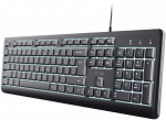 Trust PRIMO ILLUMINATED Klaviatūra DE -