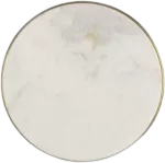 Sieninis &scaron;viestuvas Sieninio &scaron;viestuvo CHAMALEON diskas, balto marmuro, 14,5cm, K0003340B