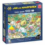 Dėlionė Jumbo Jan van Haasteren &ndash; stovyklavietė mi&scaron;ke (1000 vnt.)